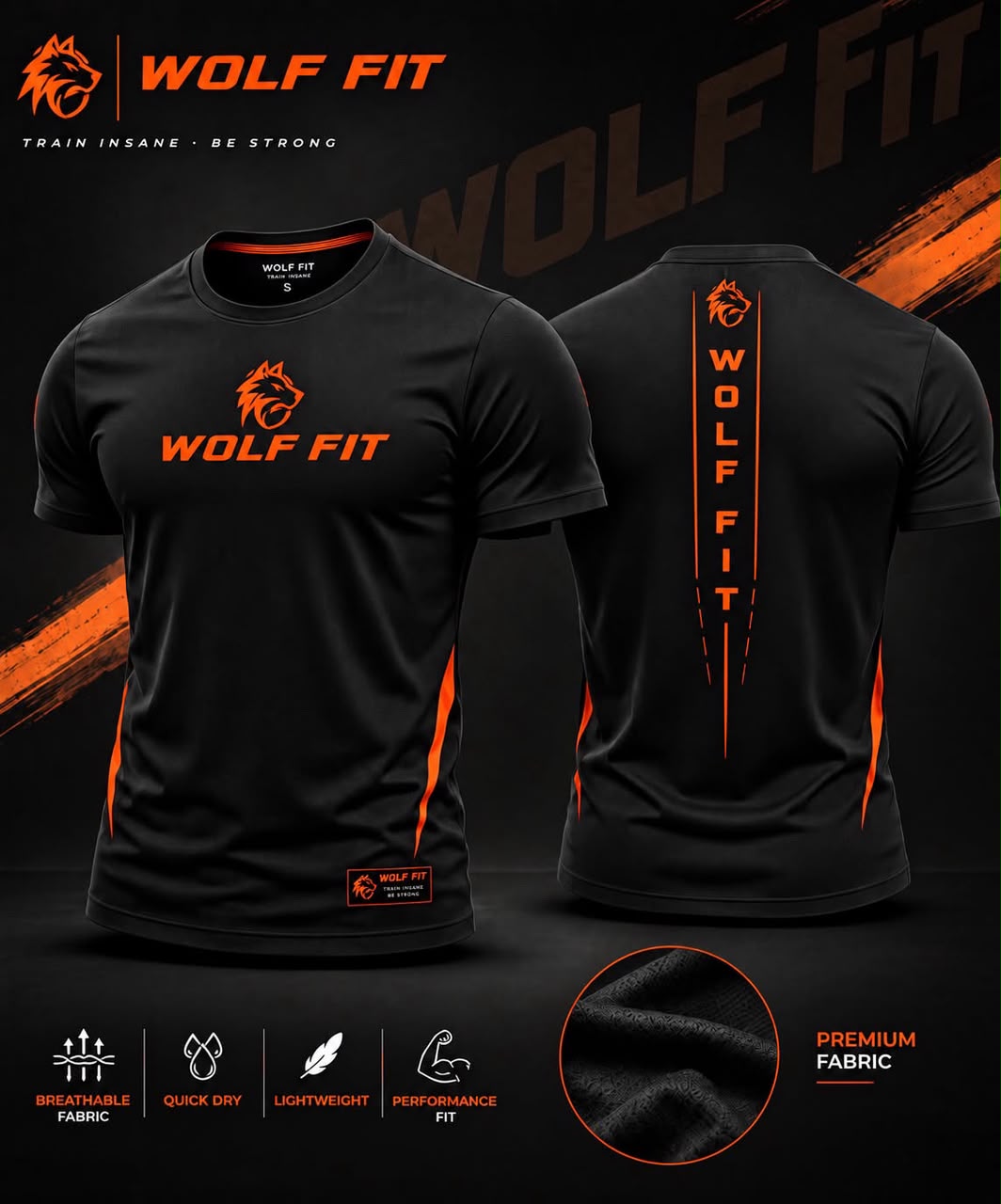 Alpha Performance Tee – Black